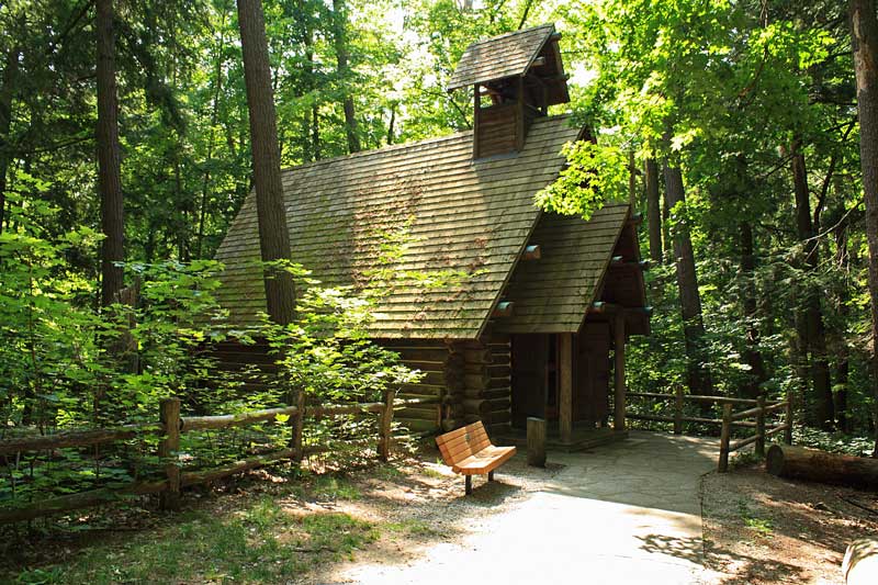 the chapel in the woods at hartwick pines